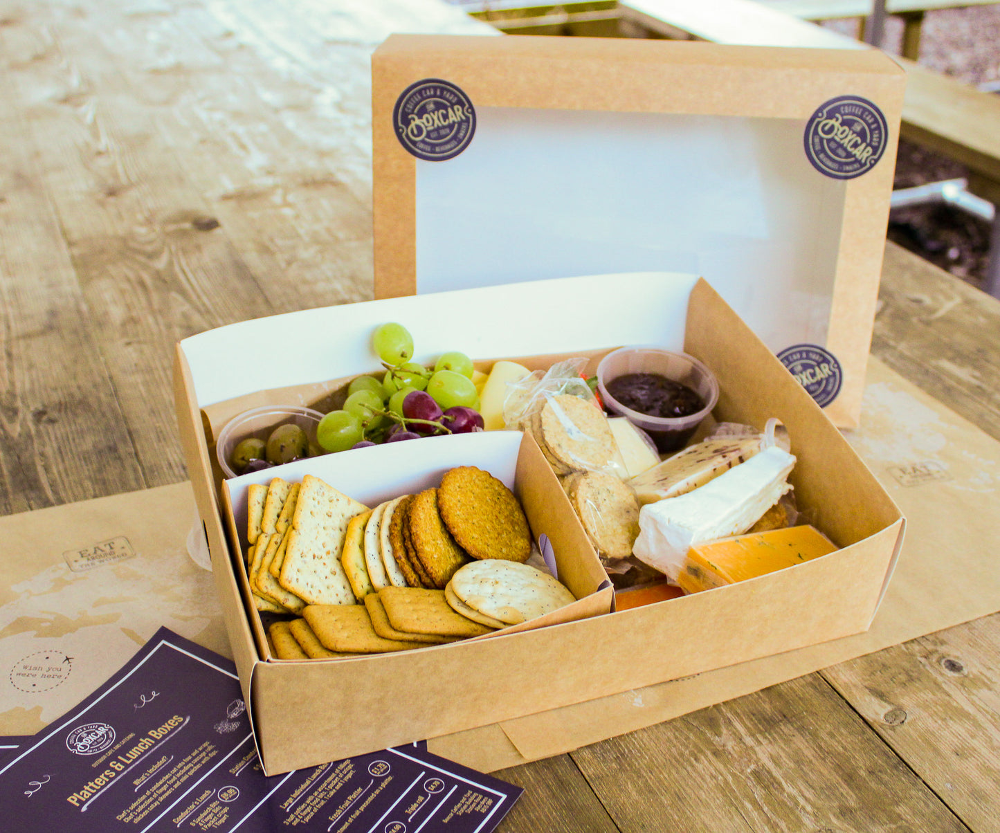 Cheese & Biscuit Platter